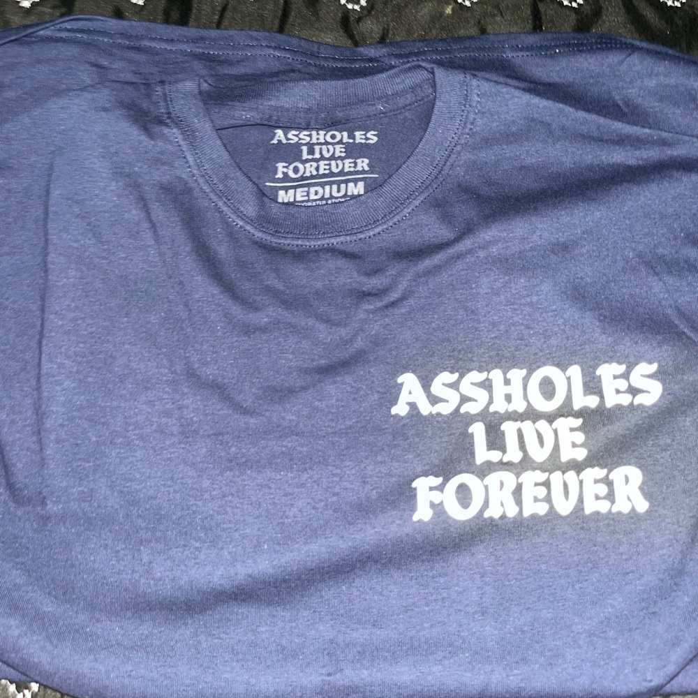 Blue/Navy Alf logo tee